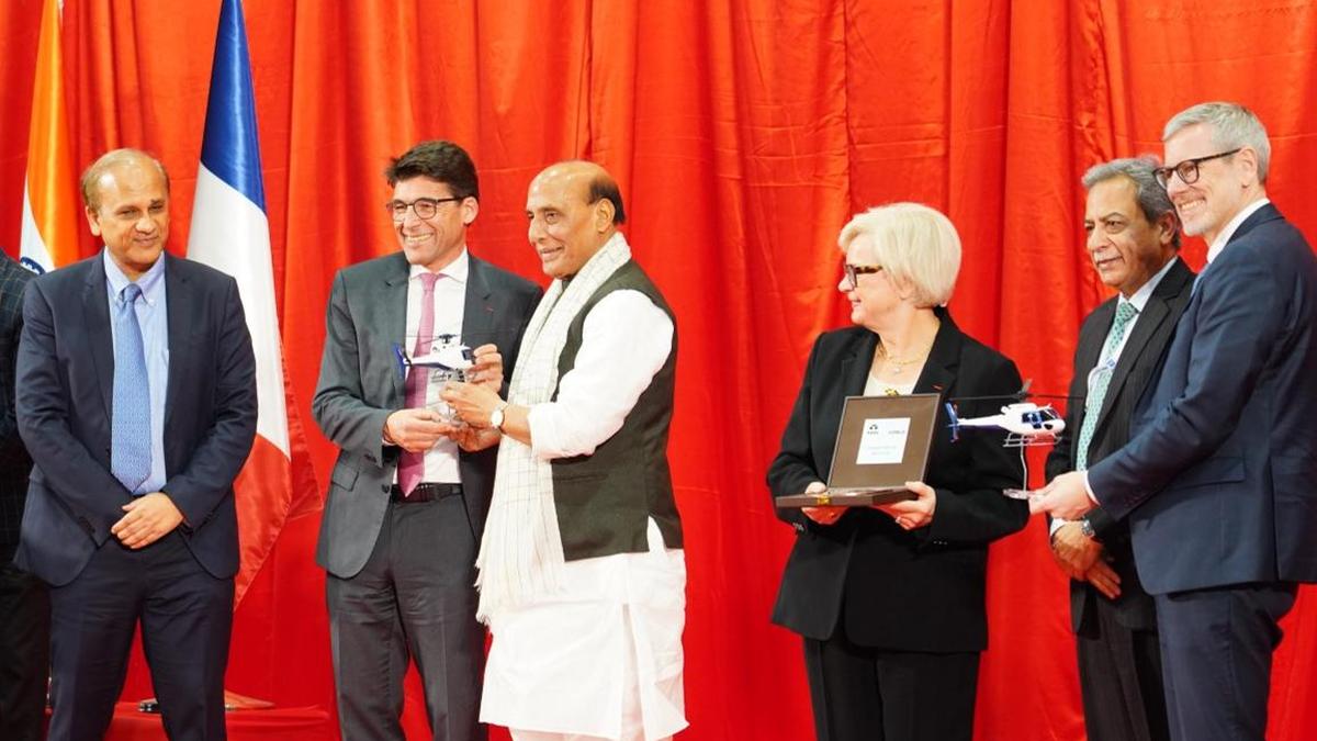 India’s first private sector helicopter final assembly line inaugurated near Kolar in Karnataka